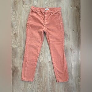 LOFT Coral Pants Soft Material Womens Size 12 Waist 31 High Waisted